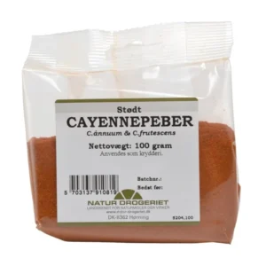 Cayennepeber stødt | 100 g | Natur-Drogeriet