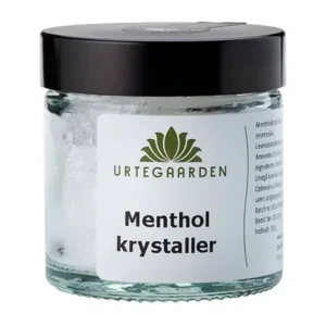 Menthol krystaller | 20 g | Urtegaarden