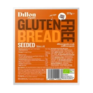 Glutenfrit brød m. frø (skiveskåret) Ø | 275 g | Dillon organic