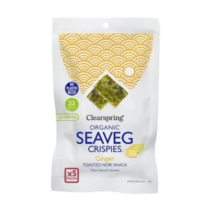 Tang chips Ingefær Multi Ø | 20 g | Clearspring