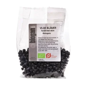 Vilde blåbær sødet m.æble Ø | 75 g | Biogan