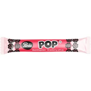 Panda POP Fyldt Lakridsstang - Jordbærsmag | 22 g