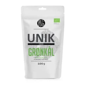 Grønkålspulver Ø | 100 g | Unikfood