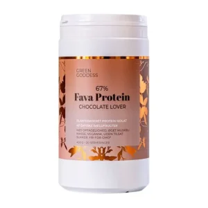 Chocolate Lover proteinpulver 67% | 400 g | Green Goddess