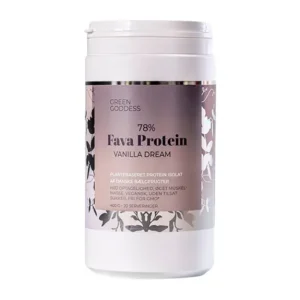 Vanilla Dream proteinpulver 78% | 400 g | Green Goddess