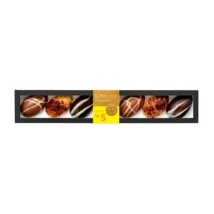 Gaveæske Nr. 5 m. 6 chokolade påskeæg Ø | 120 g