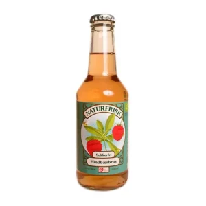 Hindbærbrus Sukkerfri Ø | 250 ml | Naturfrisk