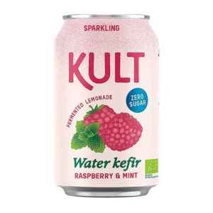 Vandkefir Hindbær & Mynte Ø | 33 cl