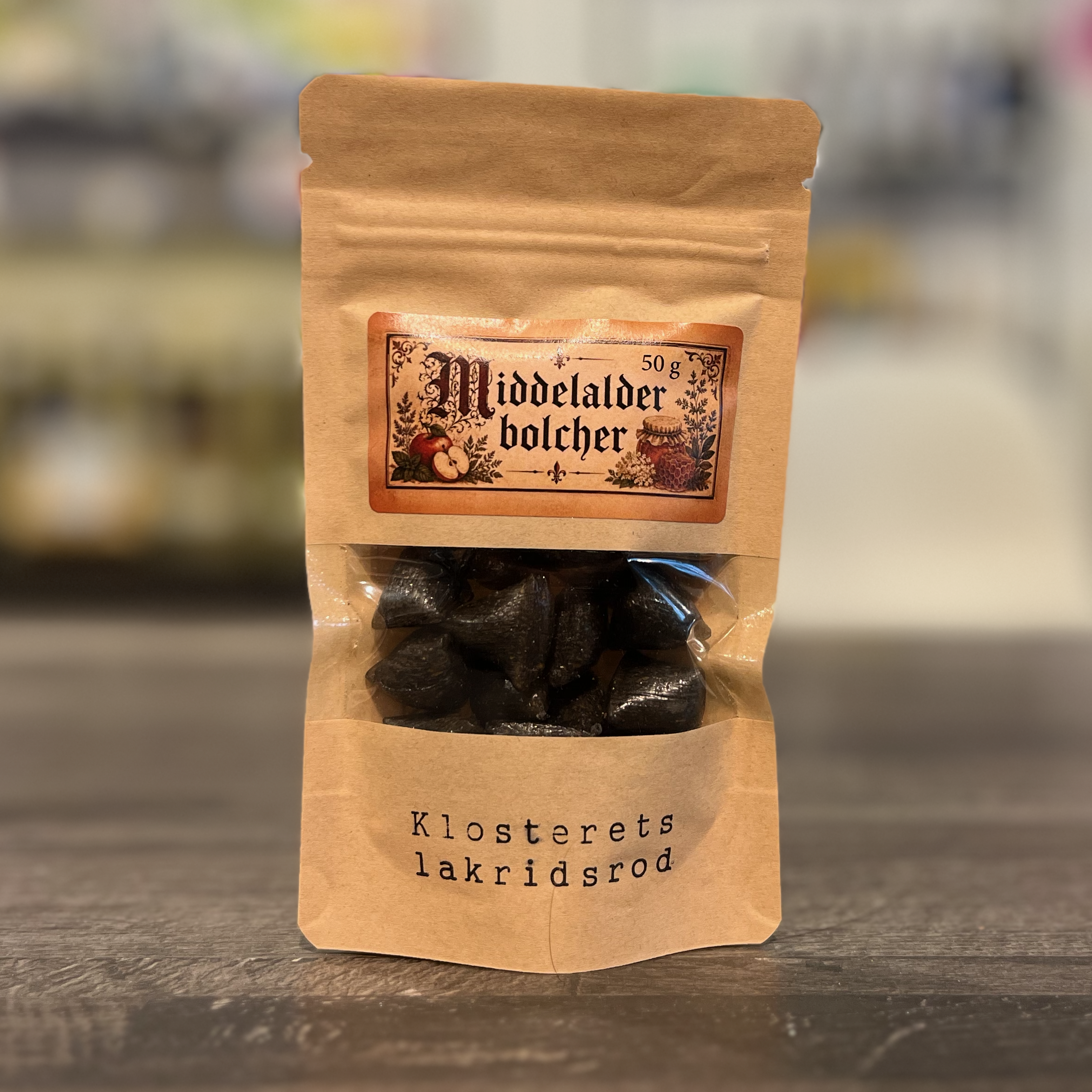 middelalder lakrids bolcher