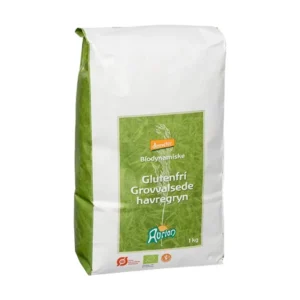 Grove Havregryn Glutenfri Demeter | 1 kg | Aurion