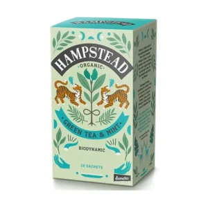 Grøn te Mint Ø Demeter | 20 breve | Hampstead Organic