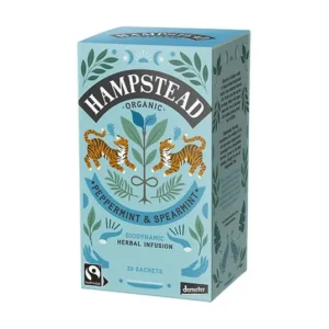 Pebermynte Spearmint te Ø Demeter | 20 breve | Hampstead Organic