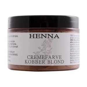 Cremefarve Kobber Blond | 140 ml | Henna