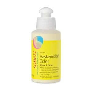 Vaskemiddel Color - Mynte og Citron | 120 ml | Sonett