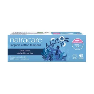 Organic cotton tampons | Super Plus 20 | Natracare