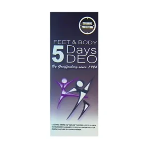 Feet and body deo | 32 ml | 5 Days Deo