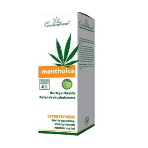 Muskelcreme Mentholca, kølende v. ømme muskeler | 200 ml | Cannaderm