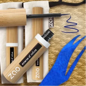 ZAO, Økologisk Eyeliner, 072 Electric blue, 3.8 ml