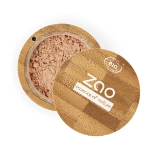 ZAO, Økologisk Mineral Silk Foundation, 504 Neutral Beige, 13,5 g