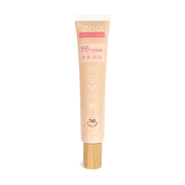 ZAO, Økologisk BB Cream, Light 760, 30 ml
