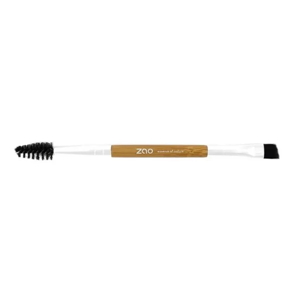 ZAO, Bamboo Eyebrow Duo Brush 712