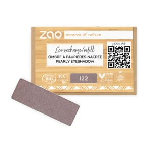 Zao Refill rectangle eye shadow 122 Desert Rose