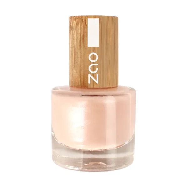 ZAO, Naturlig Neglelak 672 Ballerina Pink, 8 ml