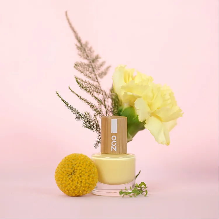 ZAO, Naturlig Neglelak 681 Yellow mimosa, 8 ml