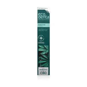 Tandpasta SENSITIVE m. CBD probiotics | 75 ml | Eco Denta