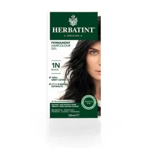 Herbatint 1N hårfarve Black | 150 ml | 170 ml