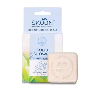Solid Shower Bar Soft Sensitive | 90 g | Skoon
