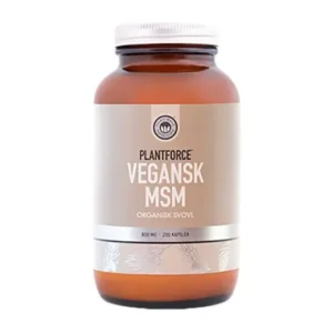 MSM 800 mg Vegansk Plantforce | 200 kap