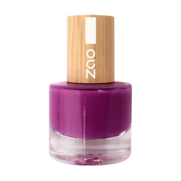 ZAO, Naturlig Neglelak 651 Plum, 8 ml