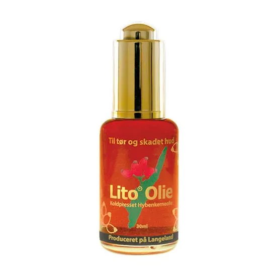 Lito Olie koldpresset hybenkerneolie m. duft af citrongræs | 30 ml