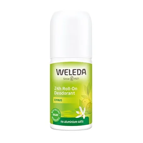 Deodorant 24H Roll On Citrus | 50 ml | Weleda