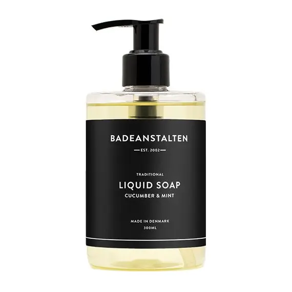 Flydende sæbe m. agurk & mynte | 300 ml | Badeanstalten