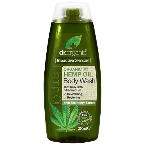 body wash med hampolie