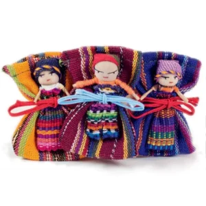 Maya bekymringsdukke. Letter et bekymret sind, reducerer angst og giver ro i sjælen