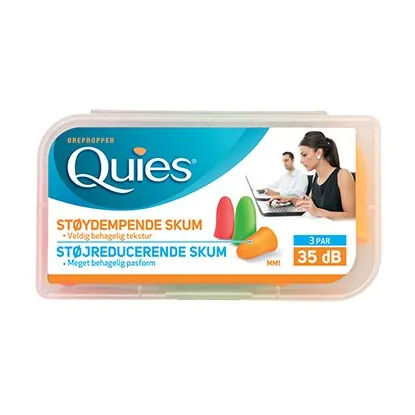 Ørepropper skum 3 par i | Quies