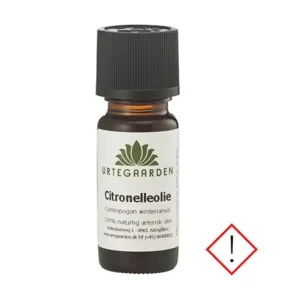 Citronelleolie | 10 ml | Urtegaarden