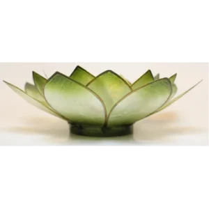 Lotus Chakra green lysestage | large | Fønix