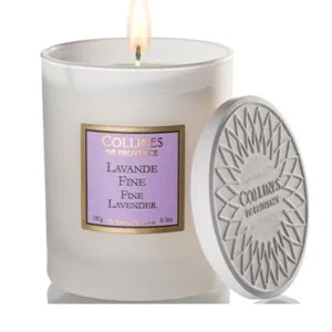 Candle Fine Lavender | 180 g | Collines de Provence