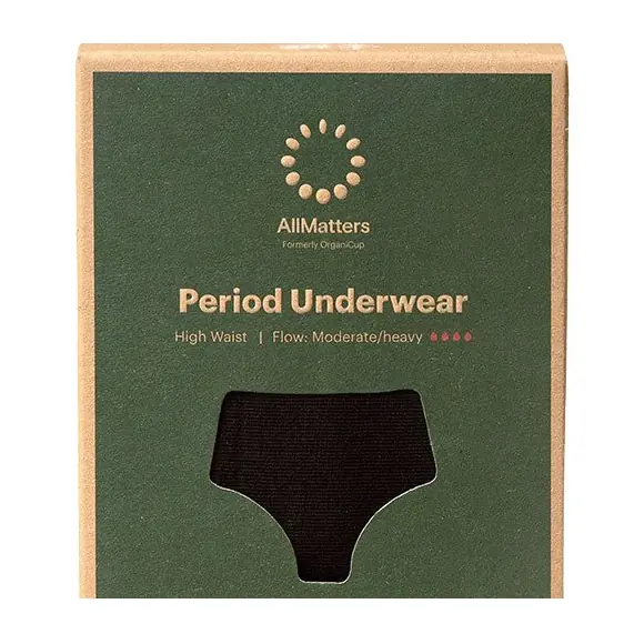 AllMatters High Waist Underwear Moderate/heavy M