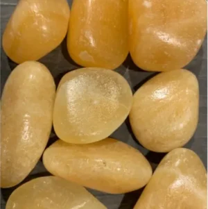 Lommesten - Calcit, guld