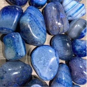 Agat, blå | Sten og krystaller
