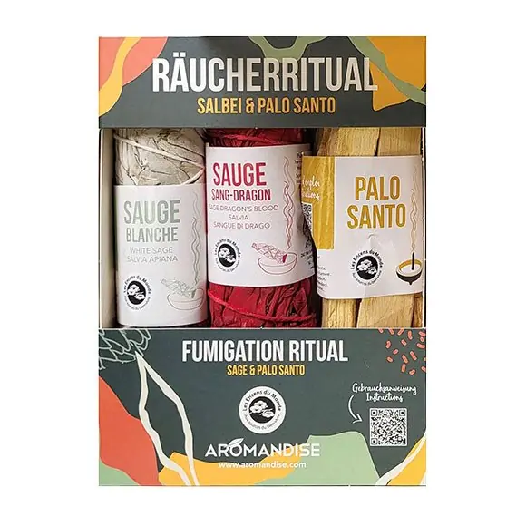 Røgelsesritual Sæt | 3 stk | Aromandise