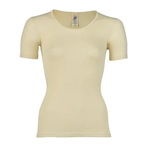 T-shirt, uld og silke, str. 46/48 | Engel