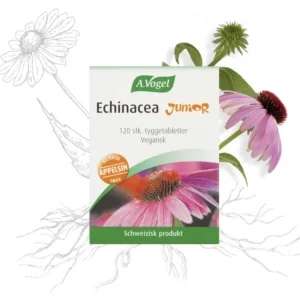 Echinacea Junior m. appelsinsmag | 120 tygge tab | A. Vogel