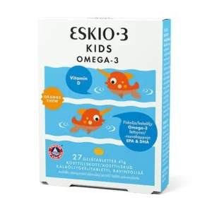Eskio-3 Kids Chewable Omega-3 orange | 27 gele tab