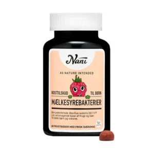 Mælkesyrebakterier - børn Nani | 60 gum